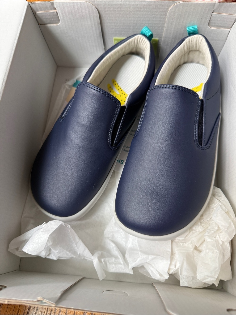 Ten Little Kids Slip-On Casual Shoes in Navy Blue 1 Y